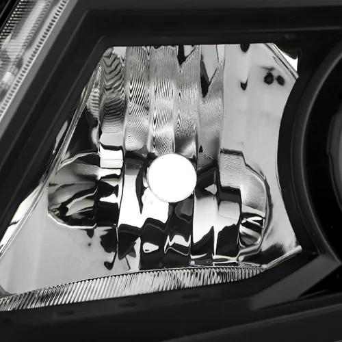 Vista 5 de AKKON - Compatible con faros delanteros halógenos tipo halógeno Honda Odyssey 11-17 2011-2017 con señal de giro secuencial de rayas LED, carcasa