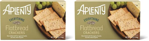 Vista 9 de Aplenty, Everything Flatbread Crackers, 4.4 oz