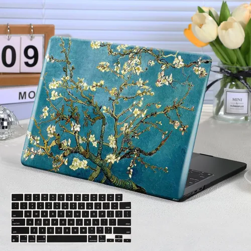 Vista 9 de Funut Funda para MacBook Pro de 13 pulgadas 2025 2024-2016 versión M2 M1 A2338 A2251 A2289 A2159 A1989 A1708 A1706, carcasa rígida de plástico