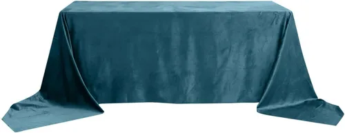 Vista 14 de Efavormart - Mantel rectangular de terciopelo negro prémium de 60 x 102 pulgadas para eventos de fiesta de boda