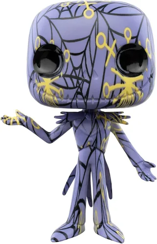 Vista 2 de Funko Disney: La pesadilla antes de Navidad - Serie de artistas de Jack Skellington con estuche