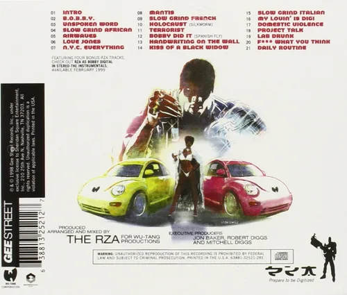 Vista 2 de RZA As Bobby Digital In Stereo