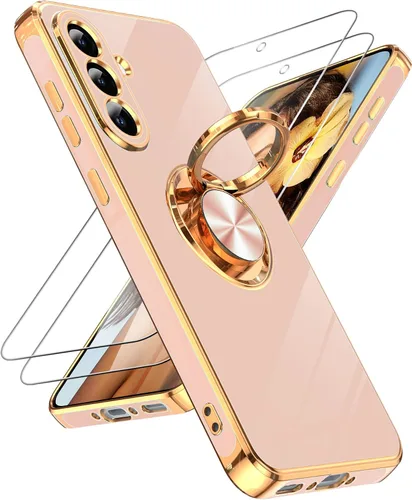 Vista 93 de LeYi Funda para iPhone XR: con Protector de Pantalla de Vidrio Templado [Paquete de 2] Soporte de Anillo Giratorio de 360°, Soporte Magnético