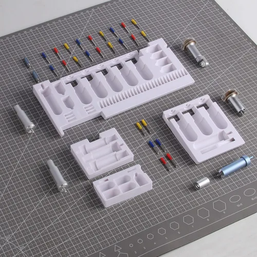 Vista 5 de LOPASA Organizador de herramientas para Cricut Maker 4 Maker3 y Maker, accesorios de almacenamiento de cuchillas y suministros para cortar