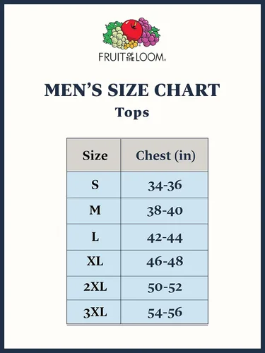 Vista 3 de Fruit of the Loom Multipack de camisetas de cuello redondo para hombre