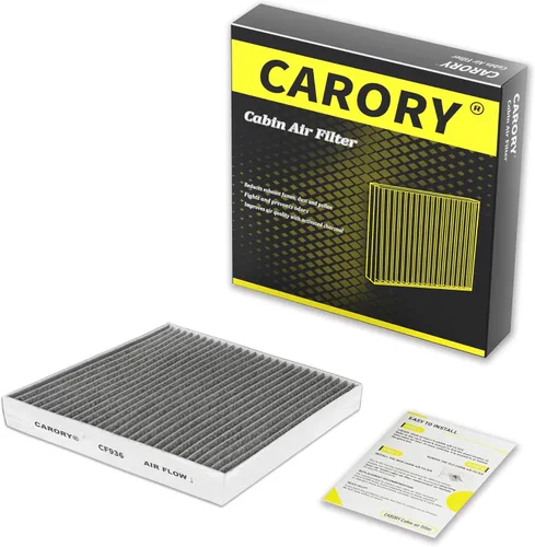 Vista 44 de Filtro de aire de cabina con carbón activado para Toyota Camry (2002-2006), Sienna (2004-2010), Avalon (2000-2004), Lexus RX350 (2007-2009), ES330