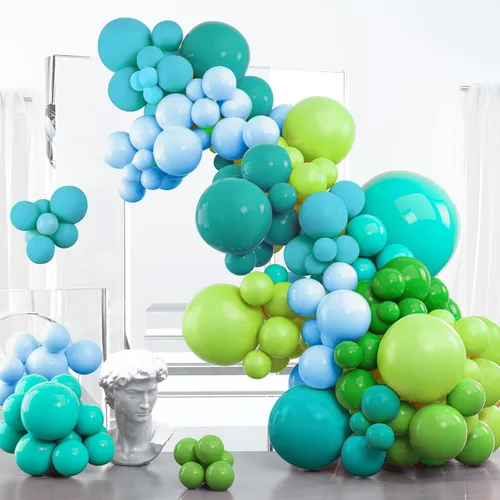 Vista 70 de PartyWoo - Globos de color albaricoque retro, 120 unidades de 5 pulgadas, de látex, para arco de globos, decoración de fiesta y de cumpleaños