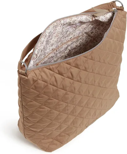 Vista 3 de Vera Bradley Bolso de hombro Hobo de gran tamaño de sarga de alto rendimiento
