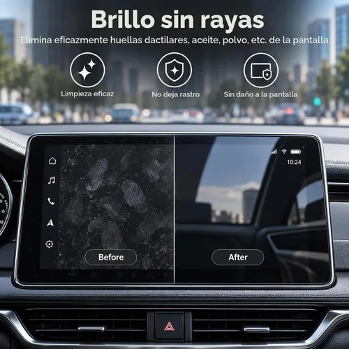 Vista 4 de walrfid Espray limpiador de pantalla para auto, kit de limpieza de niebla de pantalla táctil electrónica para TV, laptop, iPad, iPhone, teléfono