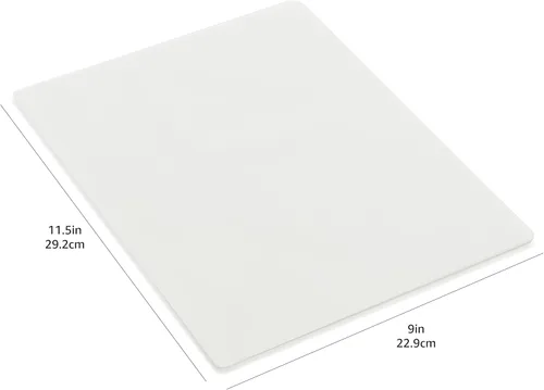 Vista 4 de Amazon Basics Hojas de laminación térmica transparente para documentos y fotos, 9 x 11.5 pulgadas, 2.8 mil, paquete de 50