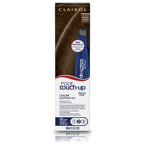 Vista 16 de Clairol Root Touch-Up - Gel de mezcla de color semipermanente para el cabello, 2 negros, paquete de 1