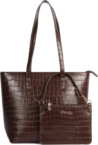 Vista 35 de Chinllo Bolso de mano para mujer, bolso mediano con asa superior