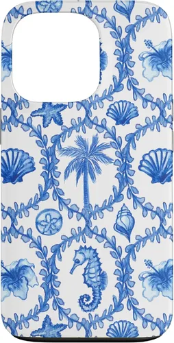 Vista 10 de Funda con estampado hawaiano para iPhone 16, nieta costera, niña de coco