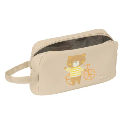Vista 4 de Portameriendas Térmico Safta Oso Beige 21.5 x 12 x 6.5 cm