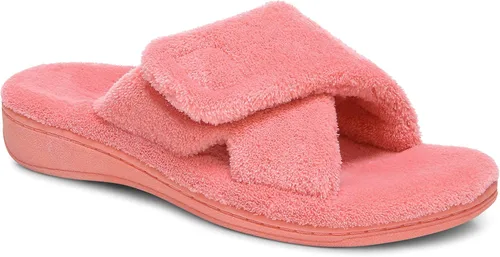 Vista 15 de Vionic Sandalias de descanso Tropez para mujer con hebilla ajustable y soporte de arco ortopédico oculto Negro Premium