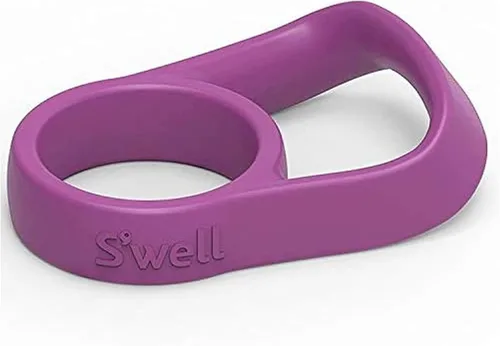 Vista 16 de S'well - Mango para botella de agua, color gris, se adapta a botellas de 9, 17 y 25 onzas, una forma cómoda de llevar tu botella a cualquier parte