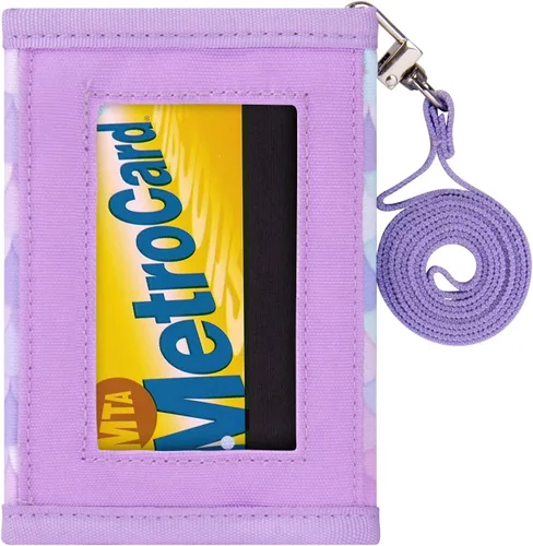 Vista 6 de Choco Mocha Cartera infantil para niñas, Escamas de sirena-Púrpura, Minimalista