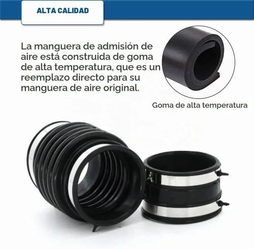 Vista 2 de Manguera de admisión de aire Nissan - Compatible con Frontier 2005-2017, Pathfinder 2005-2012, Xterra 2005-2015 - 4.0L - Reemplaza #696-009