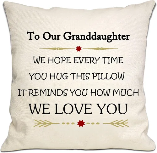 Vista 8 de Funda de almohada de Bommex Cousin Reminder - Abraza y siéntete amado cada vez