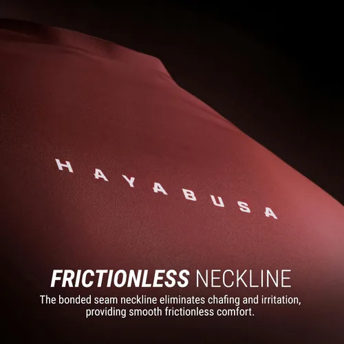 Vista 4 de Hayabusa Protector de erupción BJJ de manga larga para hombre