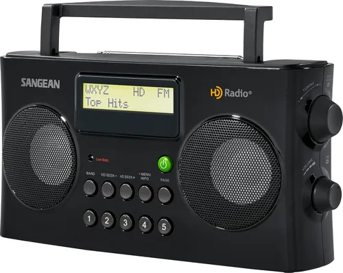 Vista 2 de Sangean HDR-16 HD radio portátil AM/FM-Stereo