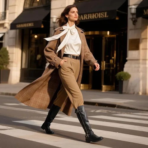 Vista 2 de DREAM PAIRS - Botas de montar de invierno para mujer, cómodas, hasta la rodilla y de pantorrilla ancha