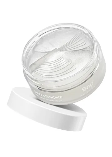 Vista 7 de SNP - Parches reafirmantes para debajo de los ojos con colágeno, 60 parches para ojeras oscuras y tratamiento de bolsas debajo de los ojos