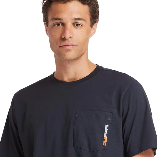 Vista 4 de Timberland PRO Camiseta de manga corta para hombre Base Plate Blended