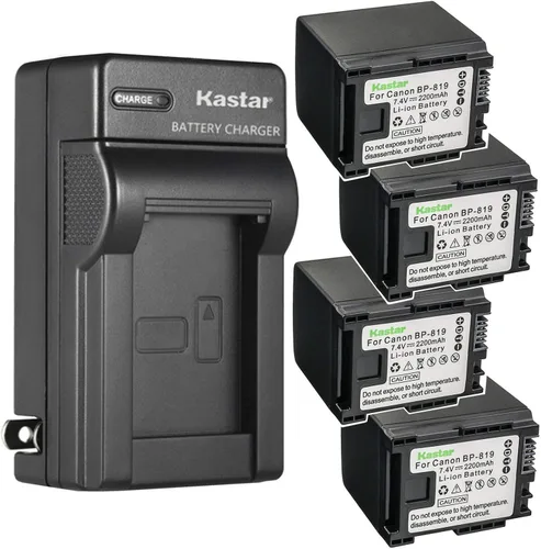 Vista 7 de Kastar Cargador de batería de pared AC para Canon VIXIA HF S100 HFS100, VIXIA HF S200 HFS200, VIXIA HF10, VIXIA HF11, VIXIA HF20, VIXIA HF21, VIXIA