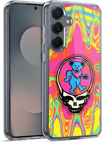 Vista 139 de Head Case Designs Funda de gel con licencia oficial de Grateful Dead Bear Trends [protección de grado militar] compatible con Google Pixel 3