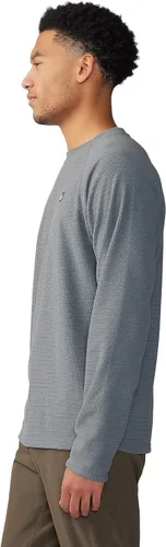 Vista 3 de Mountain Hardwear Men's Standard Summit Grid Ls Crew