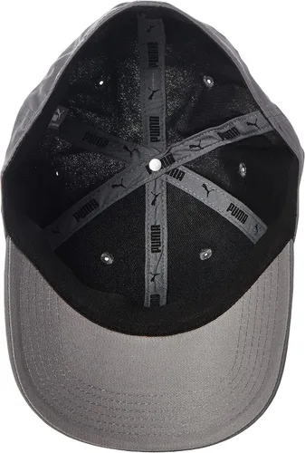 Vista 4 de Puma - Gorra elástica para hombre, Gorra ajustable, S-M, GrisPlateado