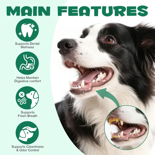 Vista 4 de ALIVO Polvo de carbón activado para perros, gatos, suplemento de salud en polvo de carbón activado, apoya el bienestar digestivo y la frescura oral