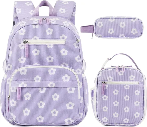 Vista 24 de JUEGO DE 12 MOCHILAS Lazo Floral Beige