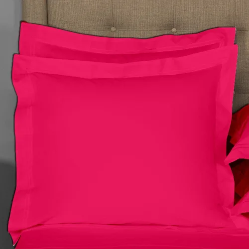 Vista 54 de Crown Collection Juego de 2 fundas de almohada estándar de 20 x 26 pulgadas, hipoalergénicas de 600 hilos, 100% algodón egipcio, fundas de almohada