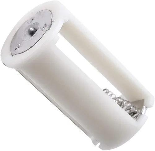 Vista 8 de Heyiarbeit 1 unids blanco AA a D tamaño de conexión paralela adaptadores de batería convertidor casos adaptador D 3501A para electrónica
