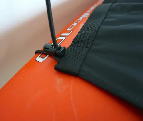 Vista 6 de Seals Cubierta de cortina para cabina de kayak Storage Cover for Larger Kayaks, Durable, Medium Weight Waterproof Pack Cloth with Bungee Hull