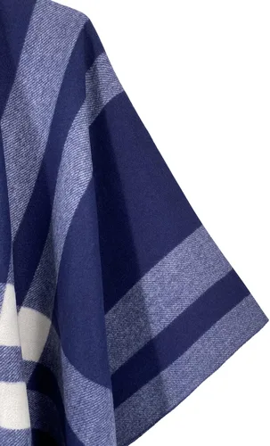 Vista 146 de Moss Rose Chal de viaje para mujer, capa tipo poncho de frente abierto para otoño e invierno