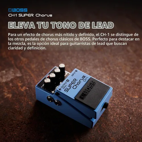 Vista 4 de Boss CH-1 Super Chorus estéreo