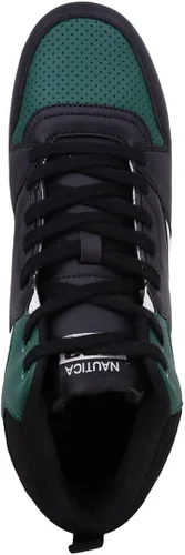 Vista 4 de Nautica Men's High-Top Fashion Sneakers - Lace-Up Trainers for Stylish Basketball Style and Comfortable Walking Shoes-Oakford