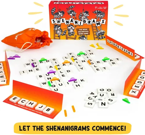 Vista 7 de ¡Shenanigrams! – ¡El juego de palabras mega travieso! Un juego de fiesta familiar súper divertido y rápido para niños, adolescentes y adultos