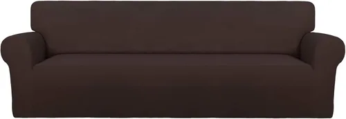 Vista 96 de PureFit Funda súper elástica para sofá reclinable con bolsillo, funda de sofá suave y antideslizante de elastano, lavable, protector de muebles