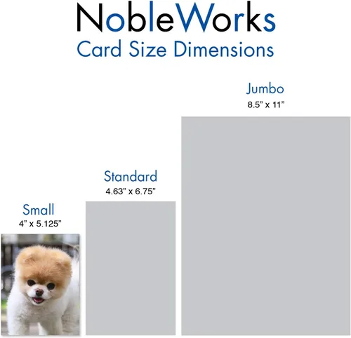 Vista 8 de The Best Card Company - 10 tarjetas de felicitación para perros en blanco para todas las ocasiones (4 x 5.12 pulgadas) - Boo El perro más lindo