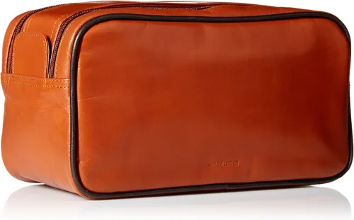 Vista 2 de Dopp Veneto - Kit de viaje de cuero con múltiples cremalleras