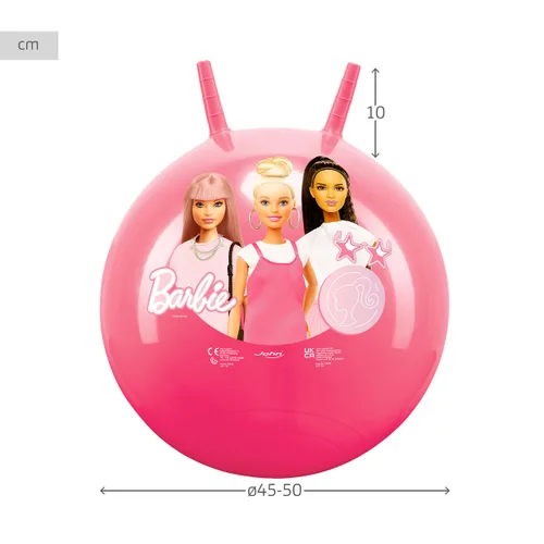 Vista 5 de Pelota Saltarina Barbie Rosa