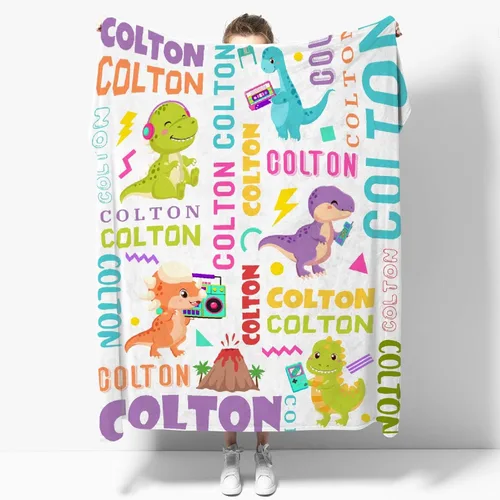 Vista 21 de Manta preescolar personalizada de bulldog para bebés, niños y niñas, sábanas de franela personalizadas súper suaves y ligeras, decoración para cuna