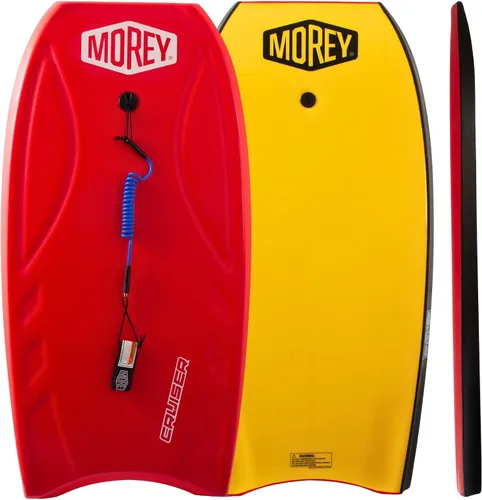 Vista 8 de MOREY® Cruiser, la tabla de bodyboard original; tablas corporales de tamaño completo de 42.5 pulgadas para playa, para todos los niveles