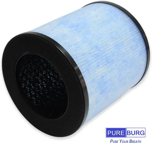 Vista 3 de PUREBURG KF-spider - Filtro de repuesto compatible con purificador de aire Kokofit KF-spider y Elechomes P1800, 2 unidades H13 HEPA de 4 etapas