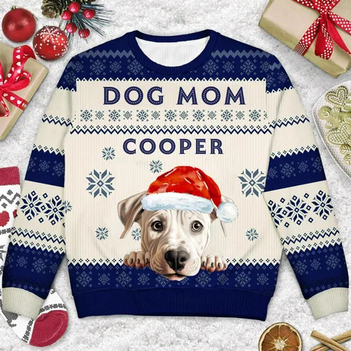 Vista 3 de Nazenti Mamá de perro, regalos para mamá de perro para mujeres, sudadera para mamá de perro, regalos de mamá para perro, camisa para mamá de perro