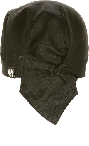 Vista 2 de Chef Works Pañuelo unisex para la cabeza, negro, talla única, Negro